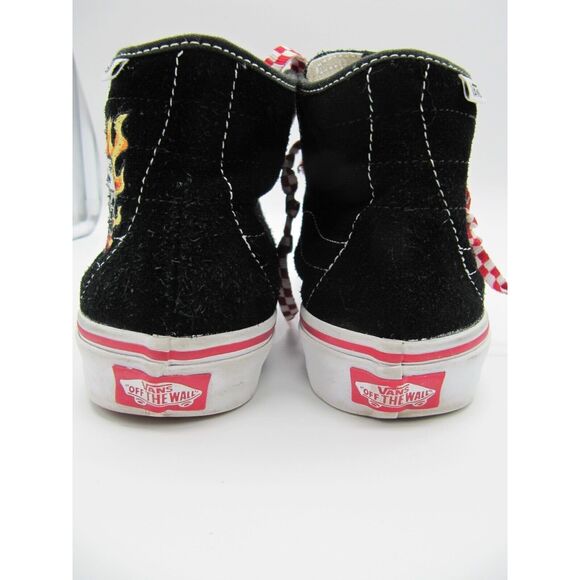 Vans Sk8-Hi Flaming Dice Flaming Four Leaf Clover US Size Mens 5 Womens 6.5 - Picture 5 of 8